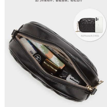 IELGY Fashion shoulder messenger shoulder bag large capacity simple wild mobile phone bag