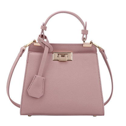 IELGY Large Capacity Simple Lock Button Single Shoulder Pack