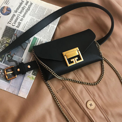 IELGYWomen's bag new wild fashion detachable multi-function shoulder slung pocket