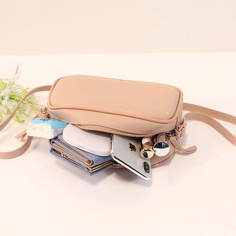 Fashion simple shoulder Messenger bag tide summer small bag