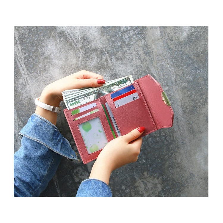 IELGY Korean version zero wallet student mini sweet and lovely short Ladies Wallet