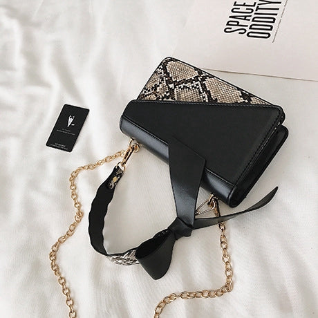 IELGY Snake Handbag Package Chain Party Bag