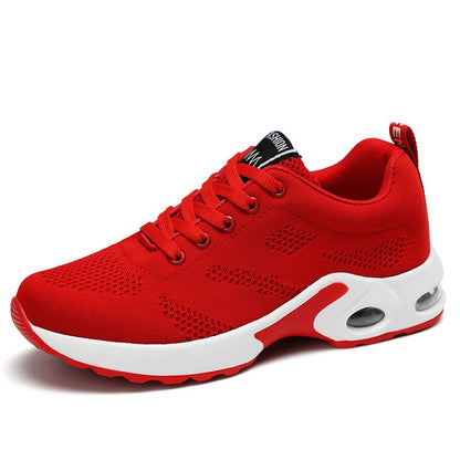 IELGY fashion flying knit women's shoes Korean style versatile and comfortable leisure sports