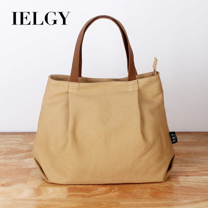 IELGY Original art canvas bag ladies hand bag handmade cloth bag