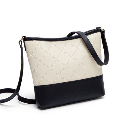 IELGY Square One Shoulder Bucket Bag Korean Slant edgy Mobile Phone Bag