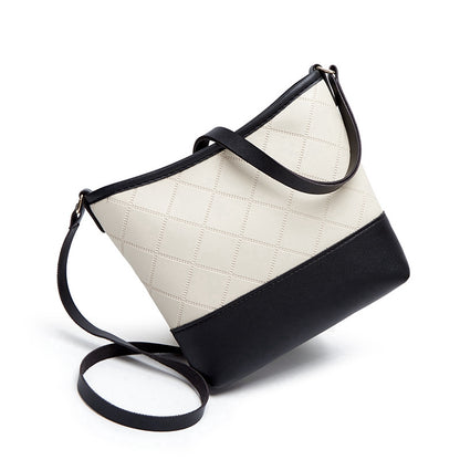 IELGY Square One Shoulder Bucket Bag Korean Slant edgy Mobile Phone Bag