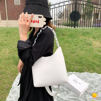 IELGY Popular bags women's large capacity shoulder bags tide chic chain messenger bag