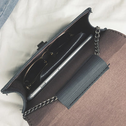 IELGY Small bag Korean version of the small square bag Messenger bag