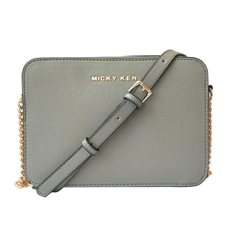 IELGY women's bag fashion shoulder bag messenger bag chain small square bag