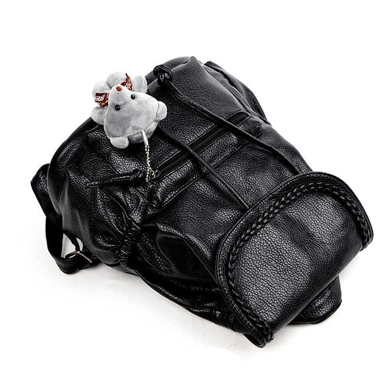 New ladies shoulder bag handbags student bag Korean version of travel backpack