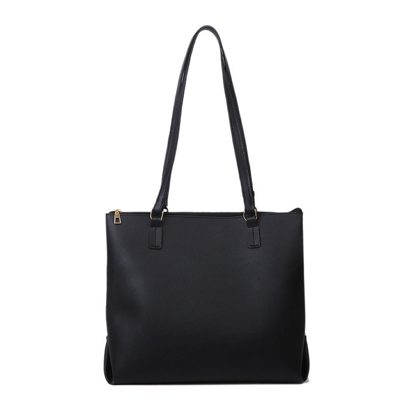 IELGY large-capacity ladies fashion one-shoulder western style casual all-match tote bag