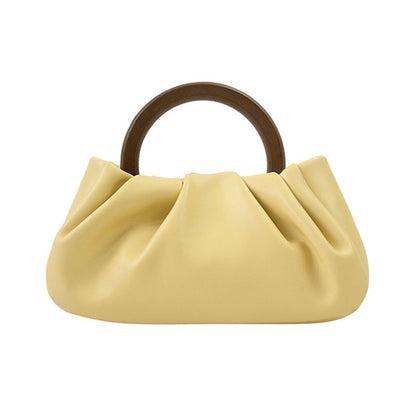 IELGY fashion cloud niche design sense messenger fan handbag