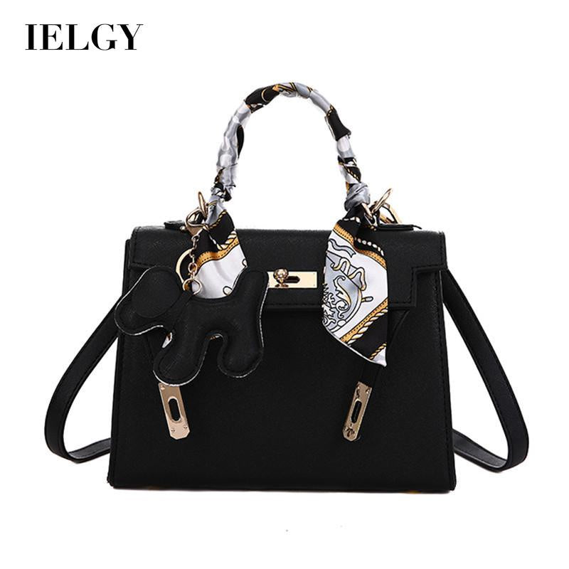 IELGY Large capacity portable shoulder messenger bag fashion trend Kelly bag