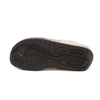 IELGY [Size35-41] Thick sandals and slippers women beach wedge comfortable slip-on large sandals