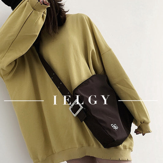 IELGY Sports Messenger Bag Girl Korea Ins Shoulder Bag