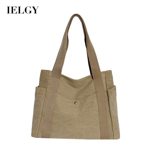 IELGY travel city simple tote bag canvas