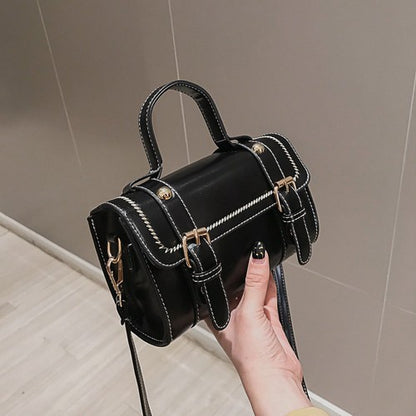 IELGY  Chao retro leisure ins super fire single shoulder slant satchel
