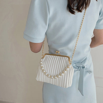 IELGY Ladies Fashion Personality Chain Messenger Bag