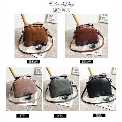 New Korean retro shoulder bag