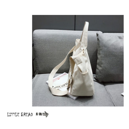IELGY Diagonal bag large capacity oblique bag student bag literary bag