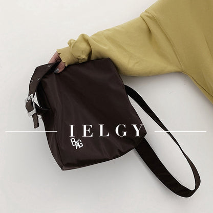 IELGY Sports Messenger Bag Girl Korea Ins Shoulder Bag
