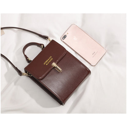 IELGY new lock diagonal diagonal mini bag