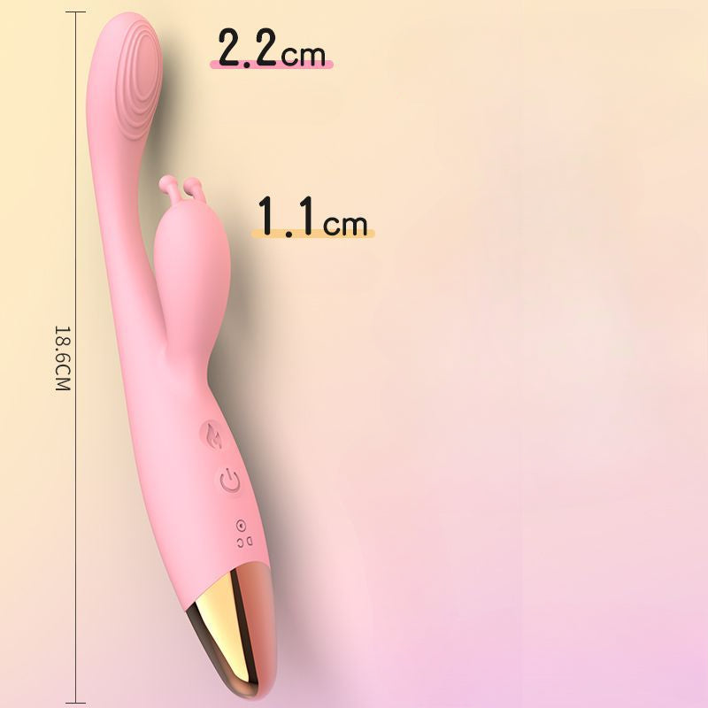 YOUTHAV New rabbit vibrator strong shock instant orgasm double vibrator female fun toys AV stick adult products