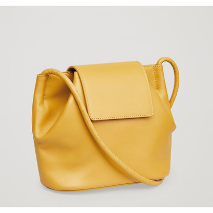 IELGY Niche Design Yellow Shoulder Messenger Bag