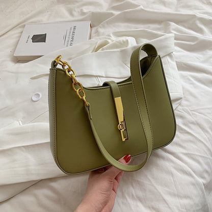 IELGY Women's All Match Messenger Bag Fashion One Shoulder Underarm Bag