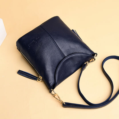New handbag fashion ladies shoulder diagonal bag litchi pattern small bag