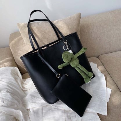 IELGY Large-capacity shoulder bag college student bag female art portable tote bag