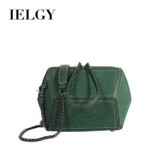 IELGY Chain bag handbags fashion Korean version of the rhombus wild Messenger bag girl bag mini