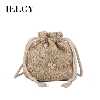 IELGY Messenger bag women's versatile ins fashion bucket bag trend