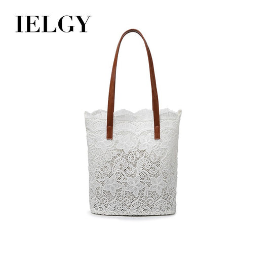 IELGY lace shoulder handbag