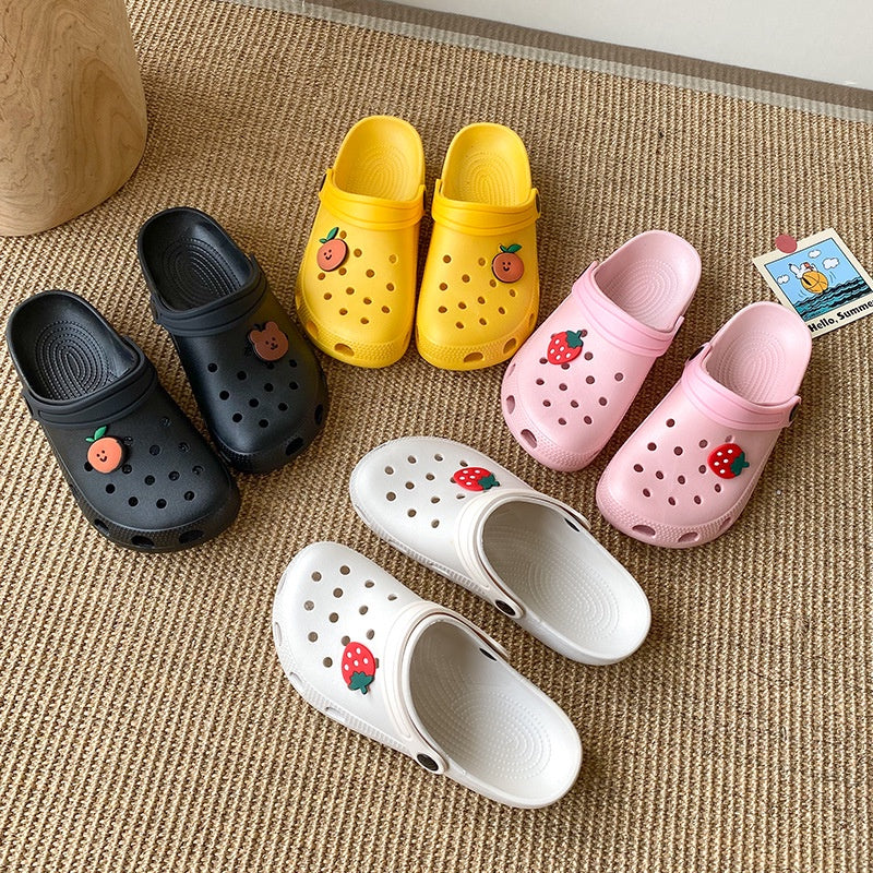 IELGY lightweight fashion cute beach Baotou non-slip slippers women