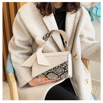 IELGY Snake Handbag Package Chain Party Bag