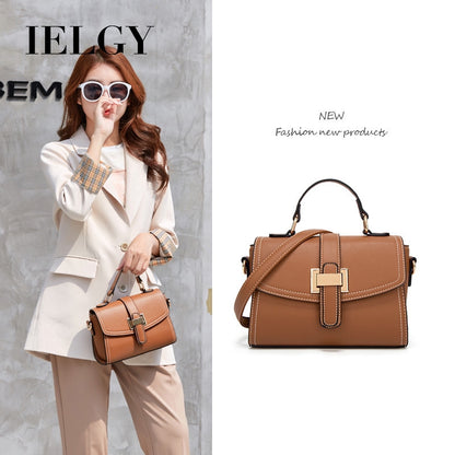 IELGY Korean version of the stylish one-shoulder handbag simple slanted bag
