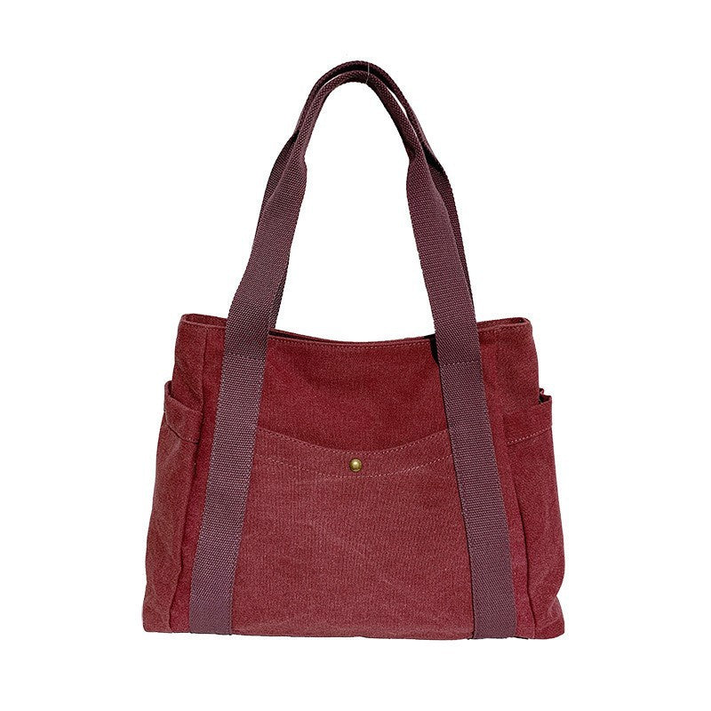 IELGY travel city simple tote bag canvas