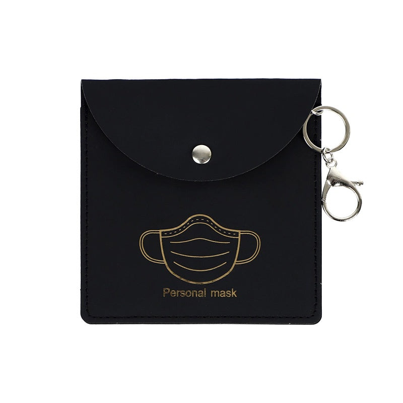 IELGY multicolor optional mask environmental protection PU storage bag