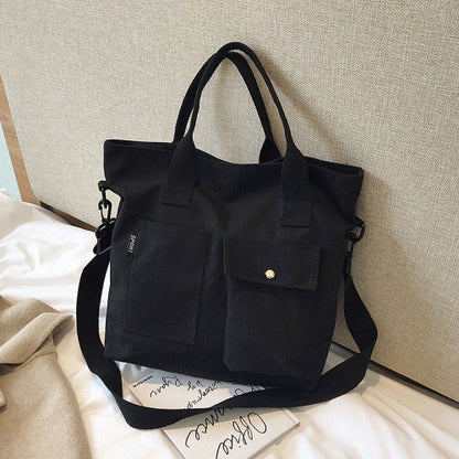 IELGY Korean students' hand tote bag in class  carry tote bags, shoulder messenger bags, trendy