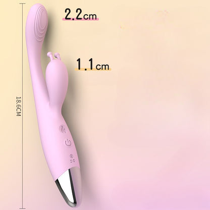 YOUTHAV New rabbit vibrator strong shock instant orgasm double vibrator female fun toys AV stick adult products