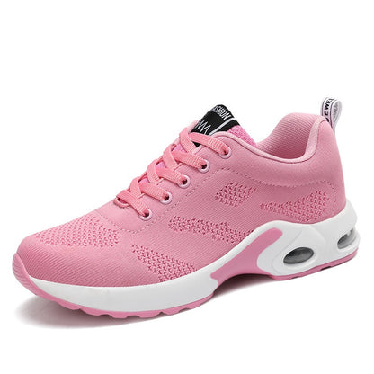 IELGY fashion flying knit women's shoes Korean style versatile and comfortable leisure sports
