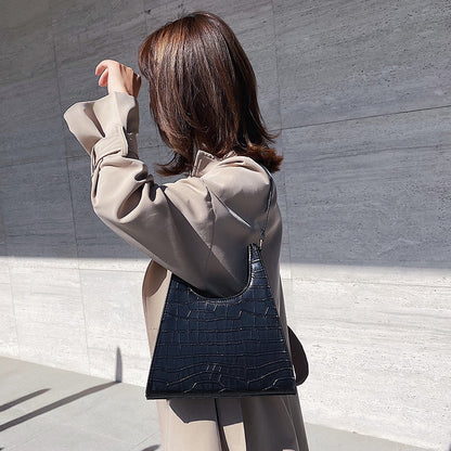 IELGY French niche bag Korean version of the classic vintage port style style fashion one-shoulder bag