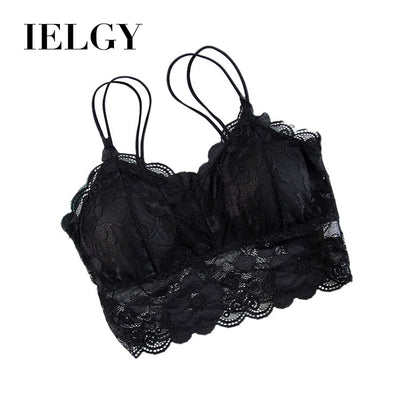 IELGY Lace beauty back sun flower wrapped chest underwear vest tube top