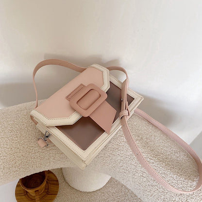 IELGY  Women's bag macaron transparent fruit bag one shoulder slung handbag