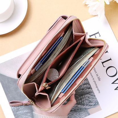 IELGY ladies simple solid color small diagonal bag multi-function mobile phone summer all-match