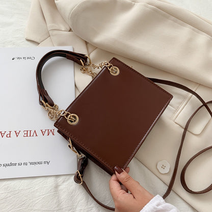 IELGY Korean version of all-match ins handbag female fashion trendy one-shoulder messenger bag