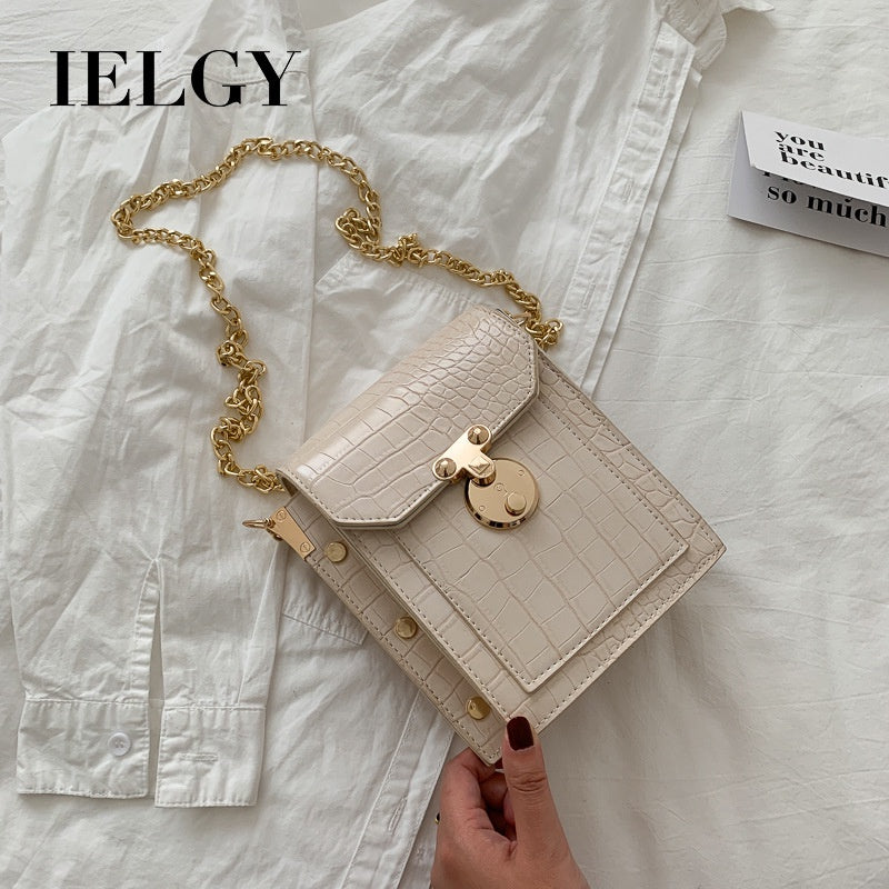 IELGY popular spring and summer crossbody all-match ins western style chain bag