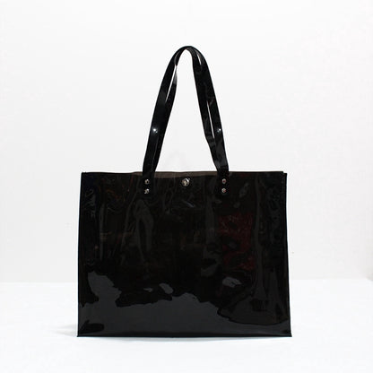 Ins transparent package PVC jelly package shopping beach bag