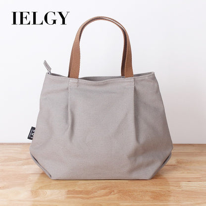 IELGY Original art canvas bag ladies hand bag handmade cloth bag
